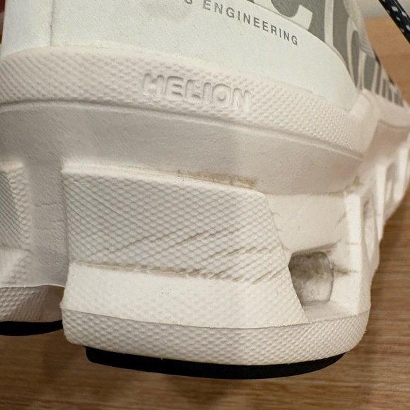 On Running Women’s Cloudmonster in All White Size 7.5 - Picture 13 of 16